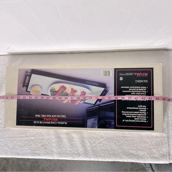 Vintage Rival Deluxe Hot Electric Tray - Picture 16 of 16